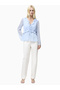 Women Emina Chiffon Frill Tie Up Top - 3