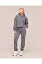 Unisex Men's Women's m Logo Printed Oversize 3 Thread Hooded Jogger Bottom Tracksuit Set