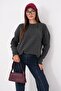 Women's Striped Patterned Knitwear Loose Sweater 265040 - - 4