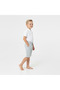 Boy's Light Gray Linen Shorts - 3