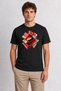 Watermelon Slices Graphic T-Shirt - Black