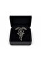 Black Detailed Metal Ring with Winged Serpent and Scepter Figures – Symbolic Design Jewelry - 3