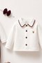 Newborn Baby Boy Premium Velvet Salopet Set Baby Birth Gift Box Mevlüt Outfit - 3