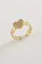 Heart Zircon Stone Ring