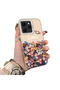 Tecno Spark 40 Compatible Silicone Edge Hard Back Case Couple Phone Case with Floral Pattern