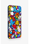 Redmi A5 Compatible Britto Garden Patterned Silicone Case - 3