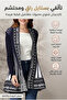 Women's Long Knitted Open Front Cardigan Stretchy Warm Fabric with Chic High-End Pattern Design for Work and Commuting - 5