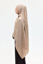 Naia Jacquard Shawl Chain Pattern - Mink - 2