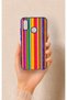 Huawei P20 Lite Compatible Colorful Patterned Silicone Case