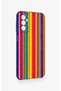 Samsung M13 Compatible Colorful Patterned Silicone Case - 3