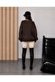 Crew Neck Casual Draped Sweater - 3