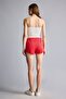 Cotton Waffle Textured Elastic Tied Waist Short Shorts I0706Ax26Au - 5
