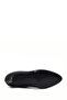 Women's Black Thin Heeled Leather Boots Wf160005Dv - 6