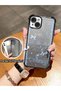 iPhone 15 Plus Compatible Transparent Four Corner Silicone Coated Glossy Edge Case