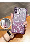 iPhone 12 Compatible Transparent Four Corner Silicone Coated Glossy Edge Case
