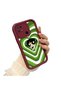 Xiaomi Redmi 10C Compatible Case Camera Protective Cartoon Pattern Maroon Lover Couple Silicone Phone Case - 3