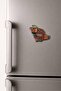 Saudi Arabia Map Engraved Magnet Refrigerator Magnet - 2