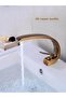 Bathroom Sink Faucet New Model Waterfall Antique Color Imported with 7 Years Warranty - 3