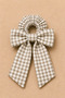 Pötikare Scrunchie Bow Ribbon Hair Clip with Strong Elastic Tail - 4
