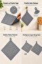 Silicone Trivet Heat Resistant Pot Pan Mat - 2