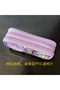 Cute Cat Kuromiii Patterned Ita Bag Pencil Case Transparent Pencil Case with Plush Figure Zippered Pen Holder Badge Plush Toy - 4