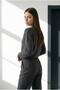 Women's Cardigan Crew Neck Buttoned Basic Knitwear Long Sleeve Casual Stylish Cardigan - 4