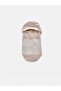 Two Mt Shop Quality Lcw Dream Pink Patterned 3-Pack Women's Ballerina Socks - 5