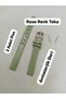 10 mm Compatible Wristwatch Band Green Color Croco Patterned Model - Rose Color Buckle, (Buckle Color May Vary), (Second Items in the Cart Are 100 Tl.) - 6