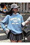 Brooklyn New York Printed Women's Sweatshirt