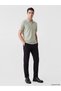 Esvab • Modern & Distinctive Devrik Roba Collar Combed Cotton Men's T-Shirt - 3