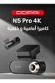 كاميرا لوحة القيادة N5 Pro بدقة 4K أمامية و2K خلفية مع ذاكرة 64 جيجابايت