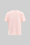 Men's Basic Relaxed Thin Cotton T-Shirt Powder Pink - 2