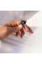 Smart Zikr Ring with OLED Display Touch Control 5-Digit Counter USB-C Rechargeable IP23 Waterproof 18mm 20mm 22mm Custom Fit Tasbih Finger Counter - 2