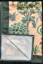 40X140Cm Woven Stain-Resistant Printed Thai Feather Fabric Tablecloth Decorative Runner Washable - 4
