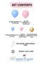 Gender Party Balloon Chain Set |   80 Balloons |   Baby Shower |   Gender Party |   Pink Blue Balloon - 2
