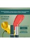 New Satin Finish Intensely Pigmented Moisturizing Vegan Lipstick 3.5 g 300. Saffron Red - 3