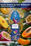 Tropical Fruits Shower Gel 600 ml X 2 Pcs - 3