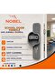 School Door Handle – Childproof Safety Durable Plastic Door Handle for Nursery, Kindergarten, and Classroom Doors - Gray (5 Pcs) - 4