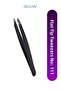 Solingen Tweezers Black Body Oblique Mouth Asu-111 - 2