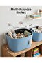 Premium Faux Leather Multi-Purpose Organizer Storage Basket |   Toy, Clothing and Home Organizer