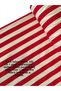 Duck Fabric Has Water and Stain Repellent Properties (Red Striped 100 X 180)