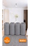 4 Pieces Gray Drawstring Storage Bag Xlarge 86X62 cm - Moving Bag - Quilt Pillow Laundry Storage Bag