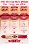 2-in-1 Matte Lipstick and Lip Gloss Double-Ended Dusty Rose Highly Pigmented Lip Gloss - 3