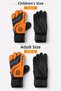 2861 Breathable Goalkeeper Gloves for Children and Adults - Goalkeeper Gloves with Wrist Bandage - 3