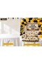 مجموعة أغلفة الكب كيك ومسواك الأسنان ذات الطابع الإنشائي، مكونة من 8 قطع لتزيين حفلات أعياد الميلاد - 6