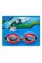 Red Children's Swimming Goggles – with Earplugs as a Gift |   Suitable for Sea and Pool Use - 2