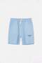 Blue-Beige 2-Piece Boys' Printed Knitted Shorts & Bermuda Shorts Tkdss26Sr00027 - 10
