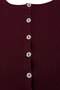 Wardrobe Essentials Bordo Merserize Görünümlü Fitilli  Triko Hırka TWOAW26HI00118 - 2
