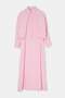 Pink Crop Shirt Strap Dress Set Tdrss26Au00086 - 5