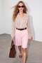 Beige Ruffle Detailed Stoned Buttoned Polka Dot Chiffon Shirt Tdrss26Go00128 - 3